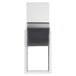 Pet Door, X-Large, with Three Magnetic Flaps and Metal Frame, Strong and Weatherproof Dog Door for Interior and Exterior Doors, Easy to Install